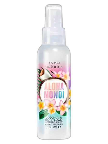Frasco del perfume Avon Naturals Aloha Monoi