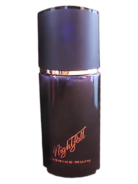 Frasco del perfume Avon Nightfall Evening Musk Eau de Cologne
