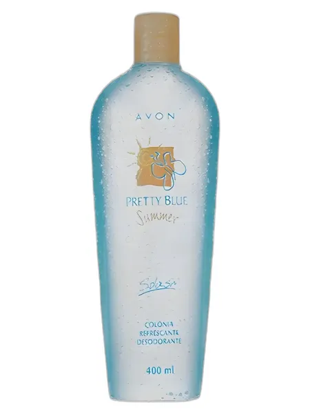 Frasco del perfume Avon Pretty Blue Summer