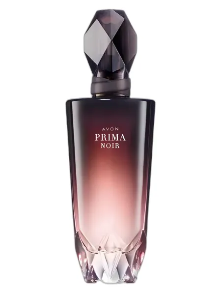 Frasco del perfume Avon Prima Noir