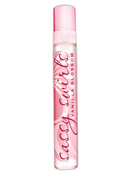 Frasco del perfume Avon Sassy Swirls Vanilla Blossom