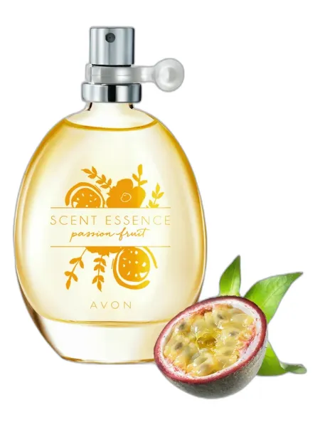 Frasco del perfume Avon Scent Essence - Passion Fruit Eau de Toilette