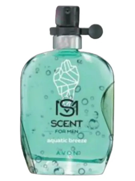 Frasco del perfume Avon Scent For Men Aquatic Breeze