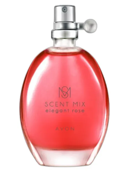 Avon Scent Mix Elegant Rose perfume bottle