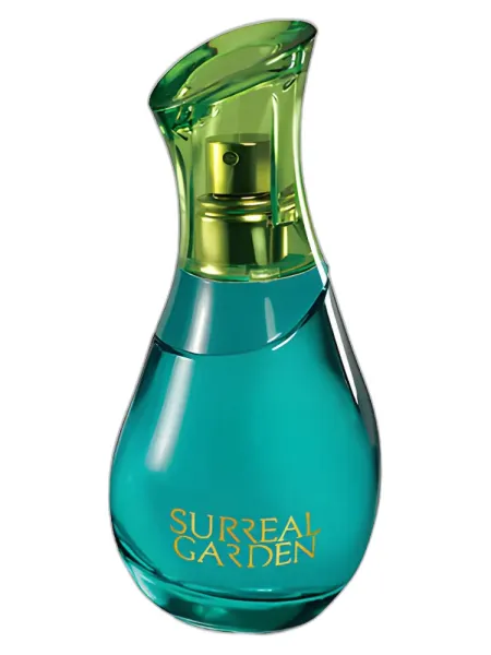 Frasco del perfume Avon Surreal Garden