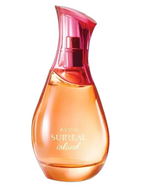 Frasco del perfume Avon Surreal Island