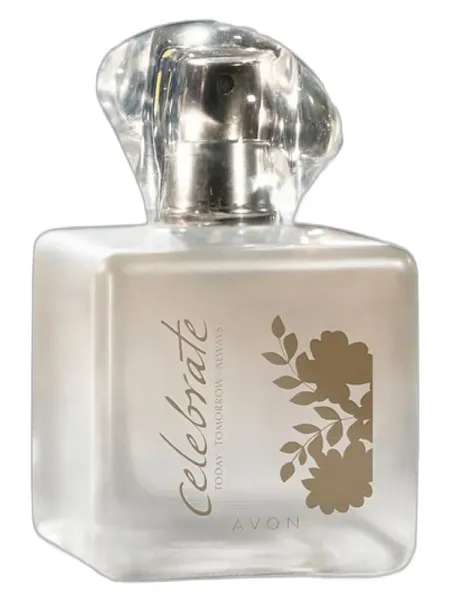 Frasco del perfume Avon Today Tomorrow Always Celebrate