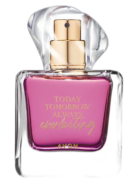 Frasco del perfume Avon Today Tomorrow Always Everlasting Eau de Parfum