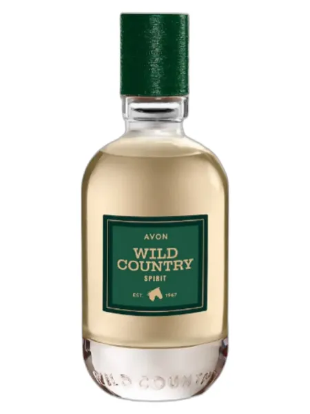 Frasco del perfume Avon Wild Country Spirit Eau de Cologne