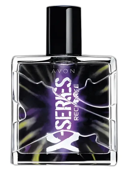 Frasco del perfume Avon X Series Recharge