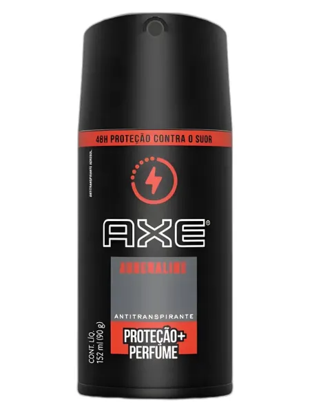 Frasco del perfume AXE Adrenaline