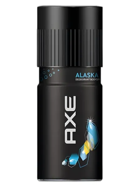 Frasco del perfume AXE Alaska