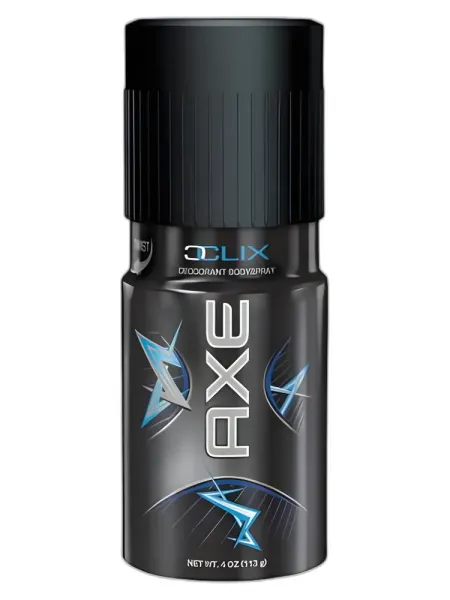 Frasco del perfume AXE Clix