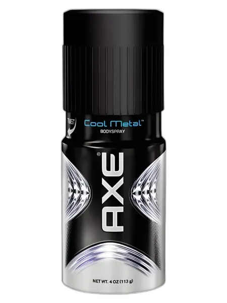 Frasco del perfume AXE Cool Metal