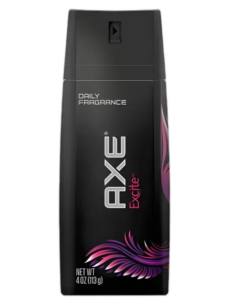 Frasco del perfume AXE Excite