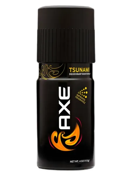 Frasco del perfume AXE Tsunami
