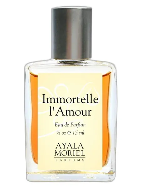 Frasco del perfume Ayala Moriel Immortelle L'Amour