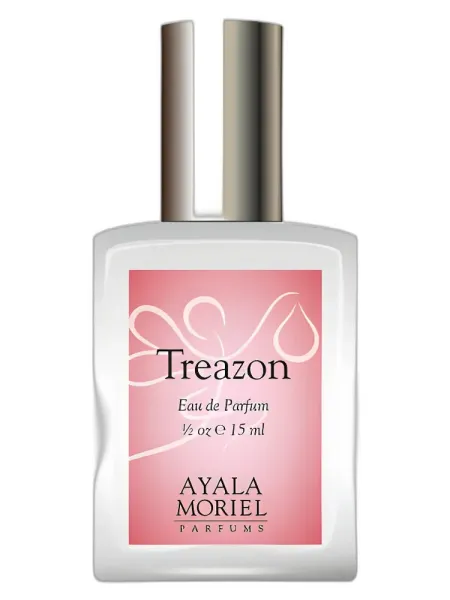 Frasco del perfume Ayala Moriel Treazon unisex