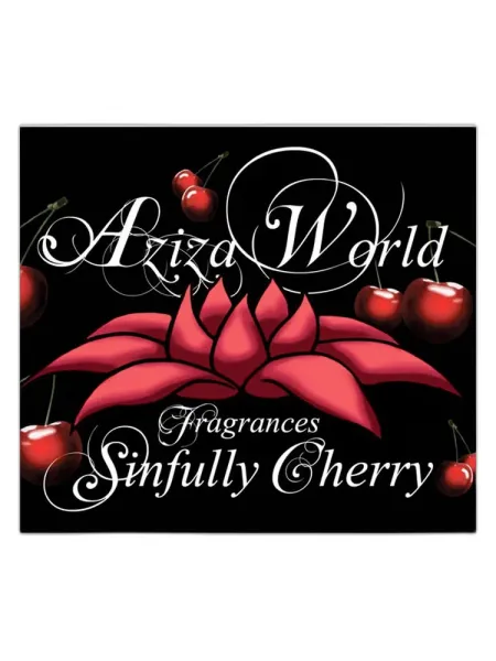 Frasco del perfume Aziza World Fragrances Sinfully Cherry