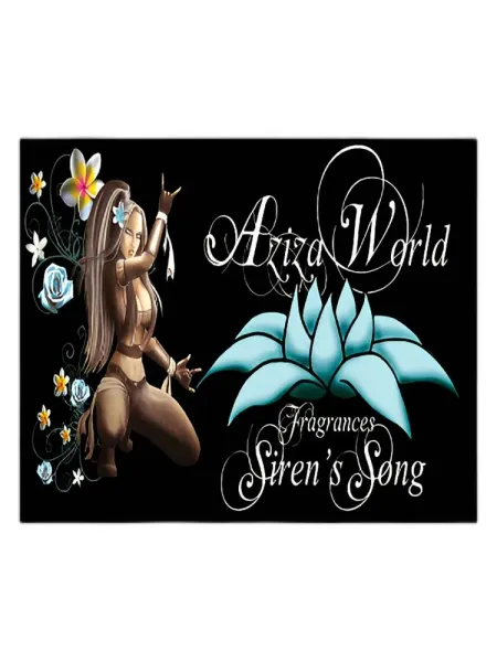 Frasco del perfume Aziza World Fragrances Siren's Song