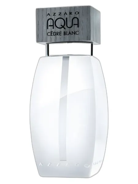 Frasco del perfume Azzaro Aqua Cedre Blanc
