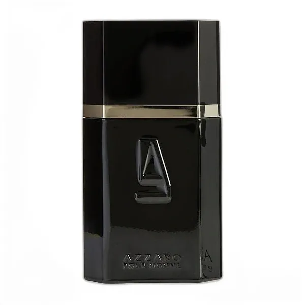 Frasco del perfume Azzaro Silver Black Eau de Toilette
