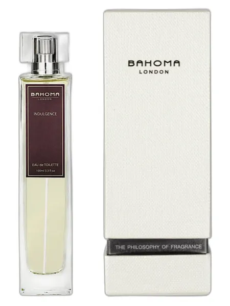 Frasco del perfume Bahoma London Indulgence