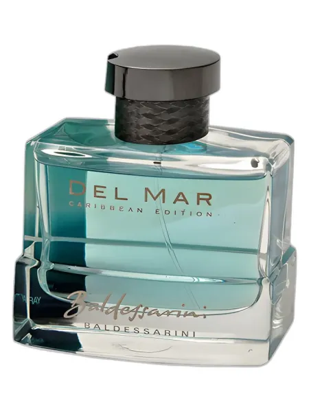 Frasco del perfume Baldessarini Del Mar Caribbean