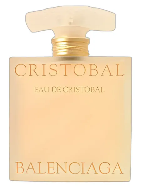 Frasco del perfume Balenciaga Eau de Cristobal