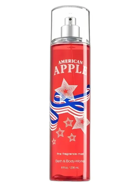 Frasco del perfume Bath & Body Works American Apple