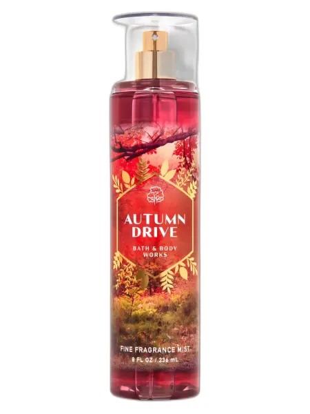 Frasco del perfume Bath & Body Works Autumn Drive