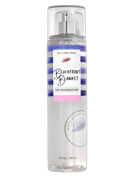 Frasco del perfume Bath & Body Works Beachfront Blanket