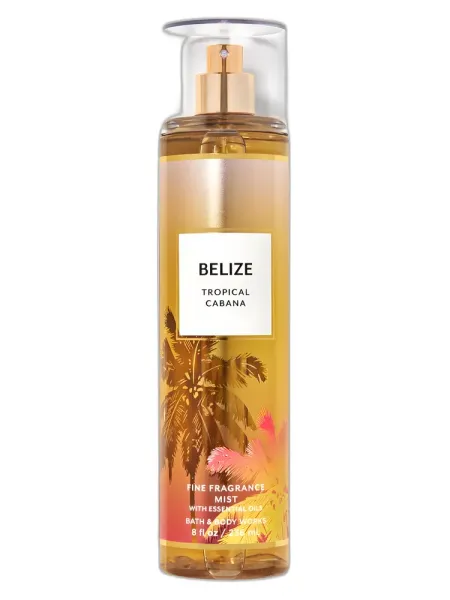 Frasco del perfume Bath & Body Works Belize Tropical Cabana