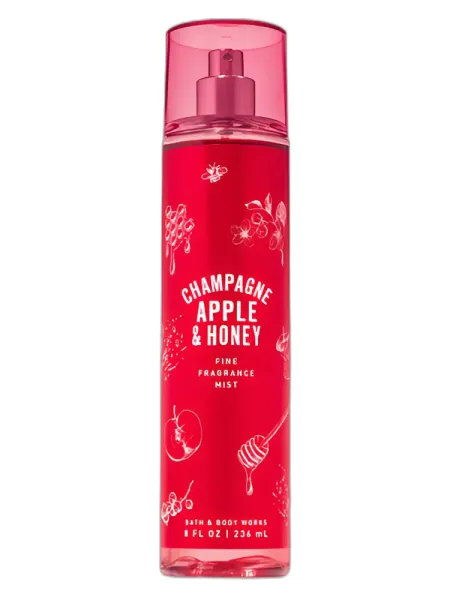Frasco del perfume Bath & Body Works Champagne Apple & Honey unisex