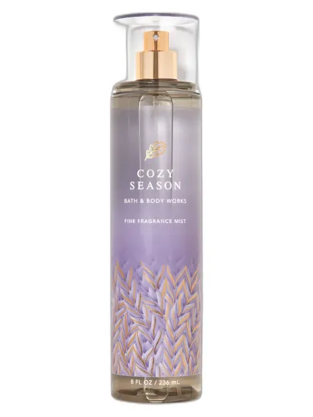 Frasco del perfume Bath & Body Works Cozy Season