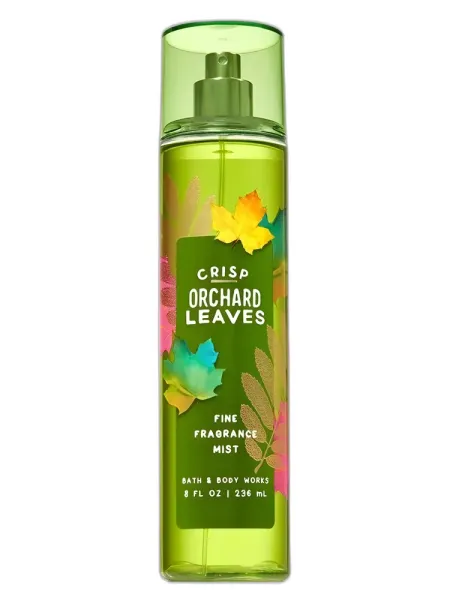 Frasco del perfume Bath & Body Works Crisp Orchard Leaves