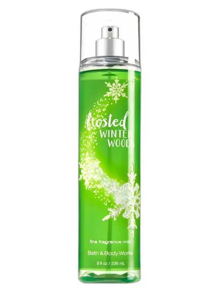 Frasco del perfume Bath & Body Works Frosted Winter Woods