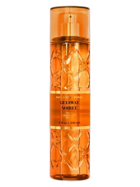 Frasco del perfume Bath & Body Works Getaway Soiree