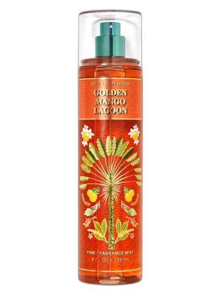 Frasco del perfume Bath & Body Works Golden Mango Lagoon