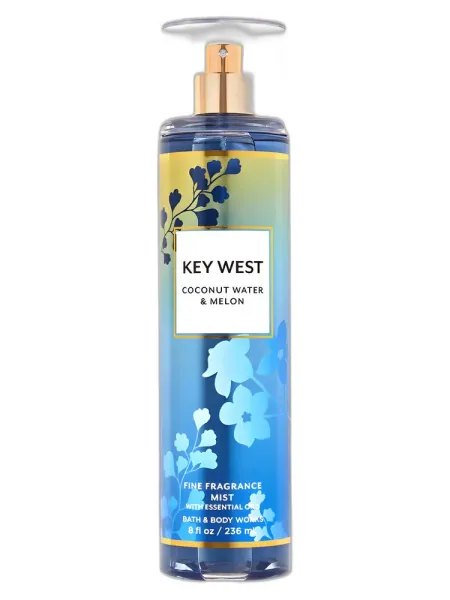 Frasco del perfume Bath & Body Works Key West Coconut Water & Melon