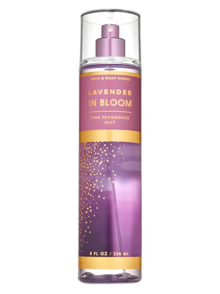 Frasco del perfume Bath & Body Works Lavender in Bloom