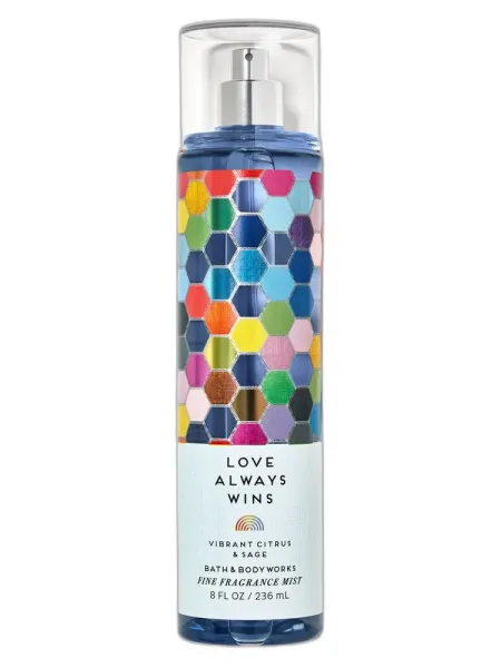Frasco del perfume Bath & Body Works Love Always Wins