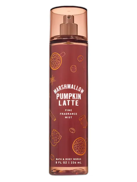 Bath & Body Works Marshmallow Pumpkin Latte परफ्यूम की बोतल