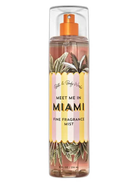 Frasco del perfume Bath & Body Works Meet Me In Miami