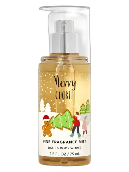 Frasco del perfume Bath & Body Works Merry Cookie