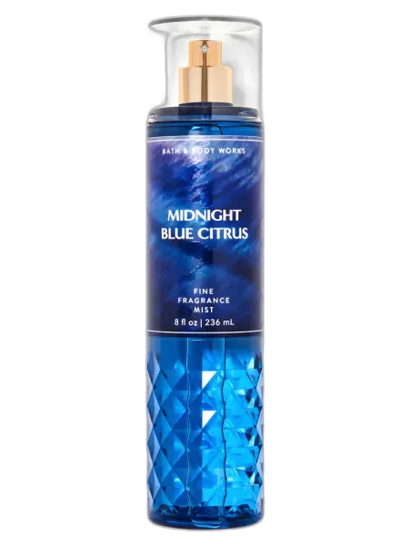 Frasco del perfume Bath & Body Works Midnight Blue Citrus