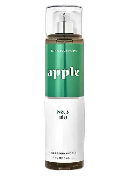 Frasco del perfume Bath & Body Works No. 3 Apple