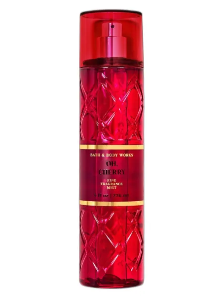 Frasco del perfume Bath & Body Works Oh, Cherry
