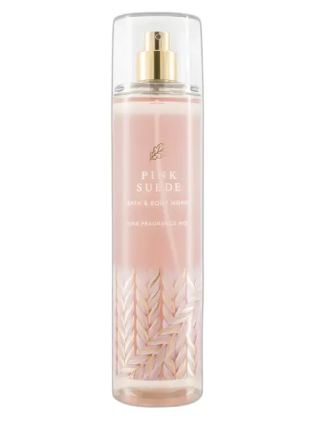 Frasco del perfume Bath & Body Works Pink Suede