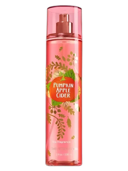 Frasco del perfume Bath & Body Works Pumpkin Apple Cider